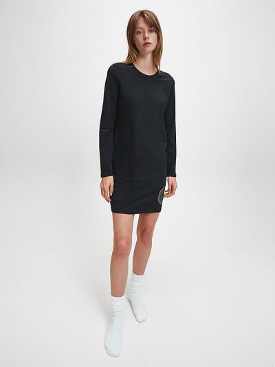 Calvin Klein Ruhák HU249852 | Calvin Klein Icon Női Póló Fekete